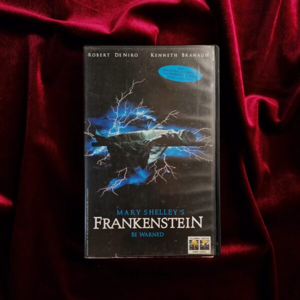 Frankenstein on VHS Horror Mary Shelley's