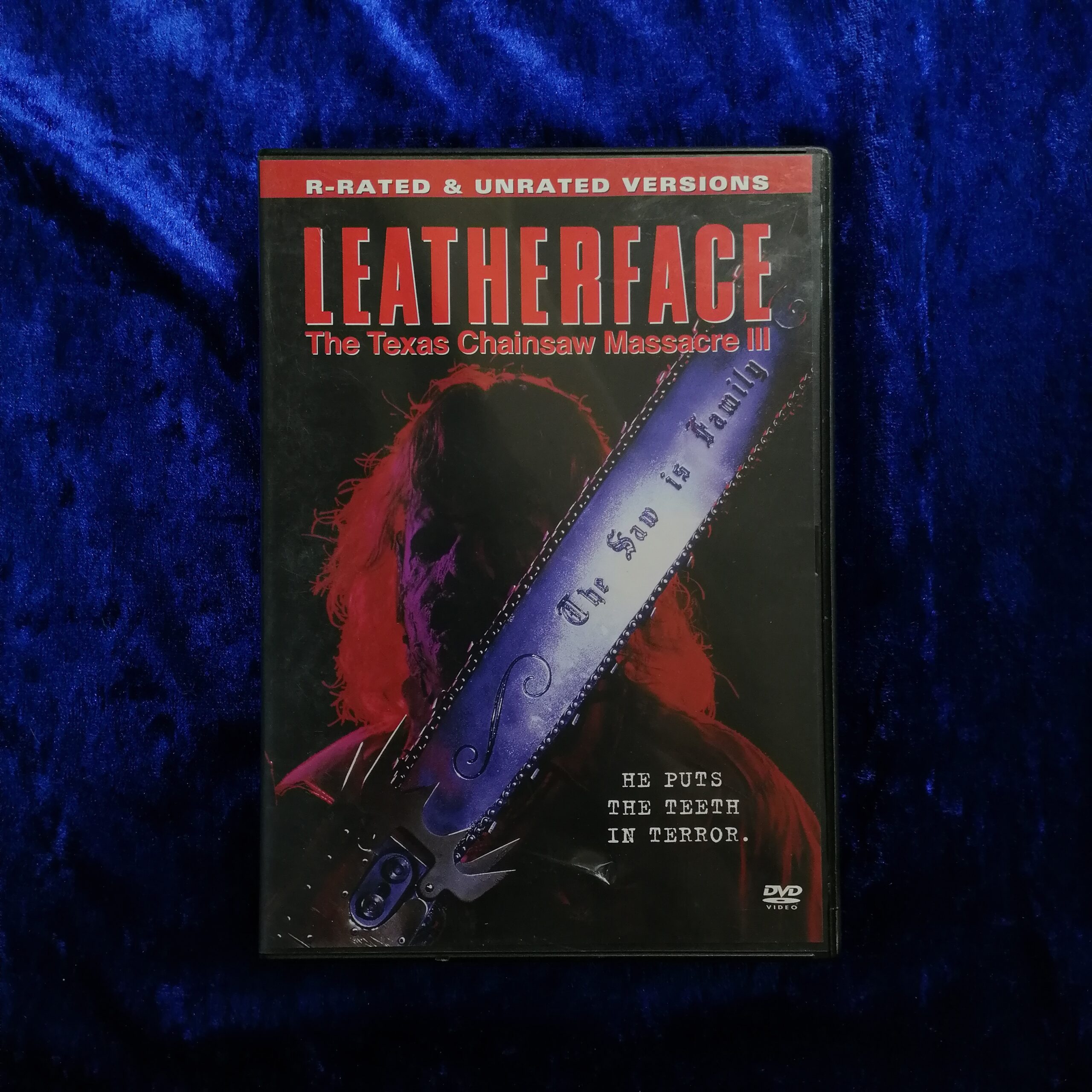 IMG_20250822_124047 Leatherface: The Texas Chainsaw Massacre III DVD
