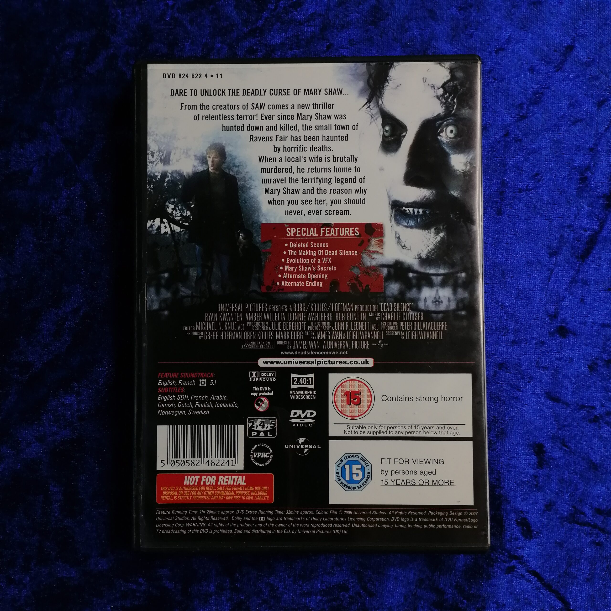 Dead Silence DVD 2007 Horror Movie - Image 2
