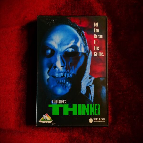 Stephen King's Thinner VHS 1996 Horror Movie