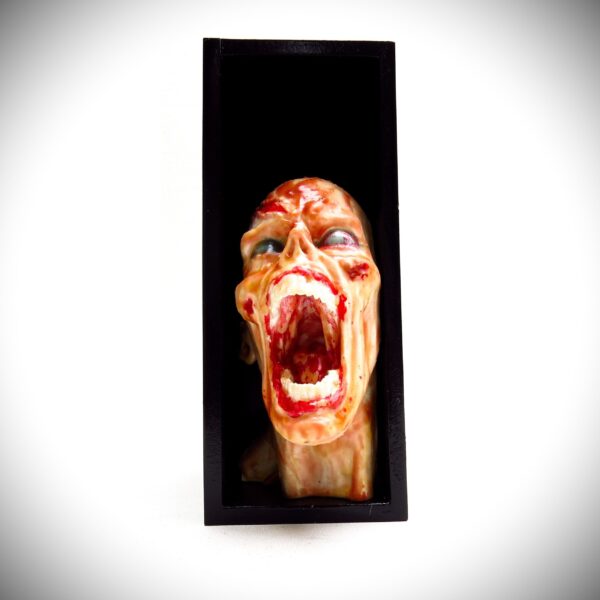 Book Nook of the Living Dead - Creepy Bookshelf Art