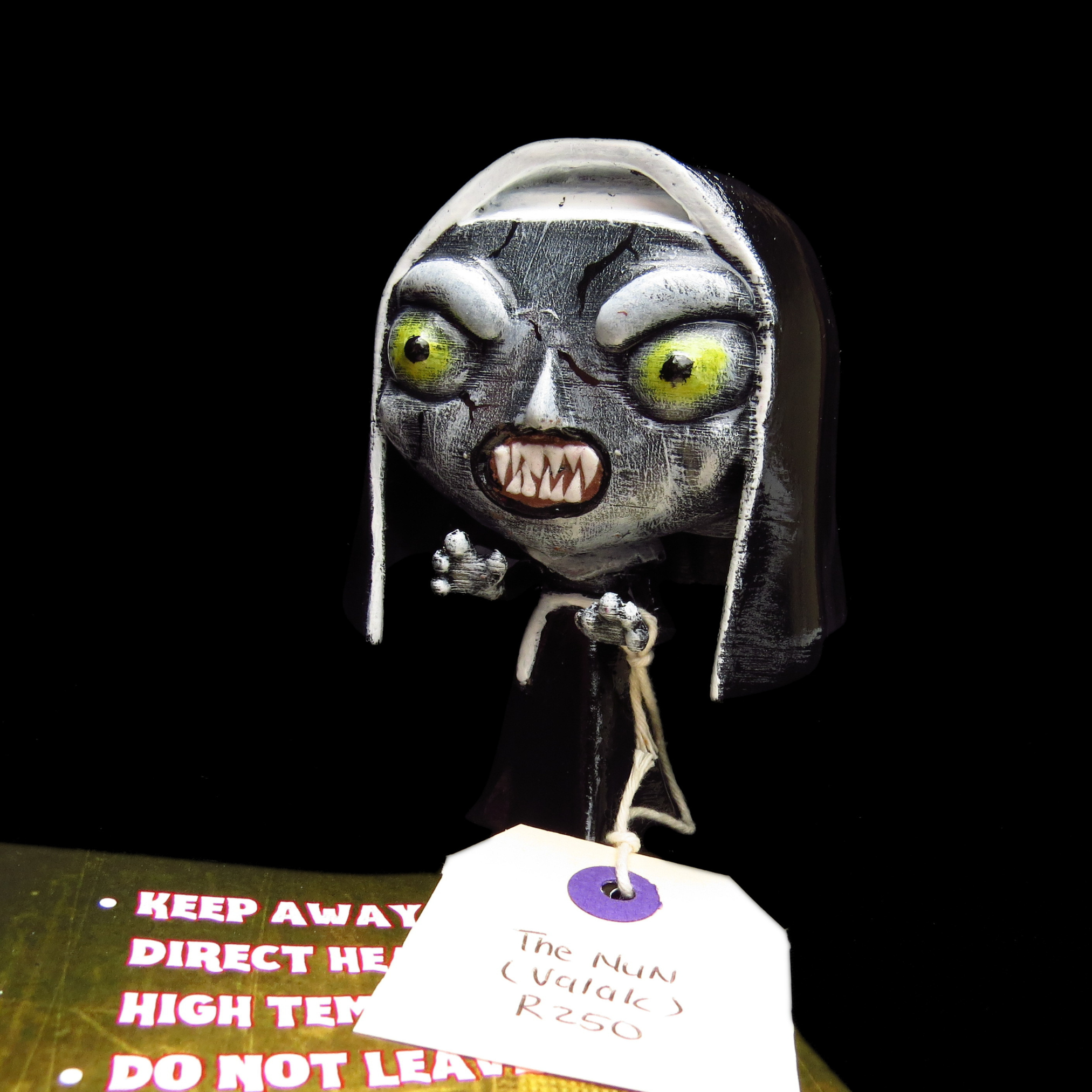 The Nun - Valak - 11cm Custom Painted 3D Model - Image 2