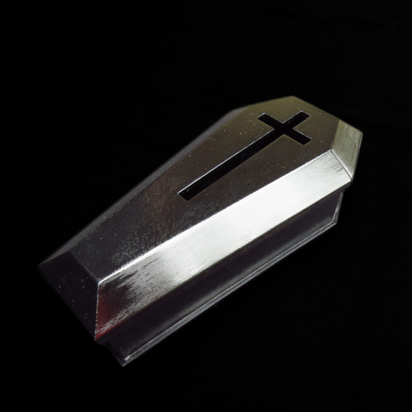 Black Coffin - 19cm Custom Painted 3D Model