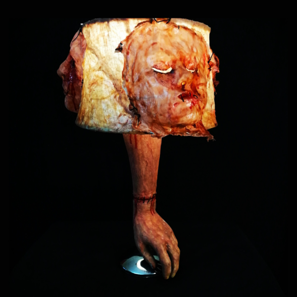 Fake Human Skin Lamp 4 - The One Armed Bandit